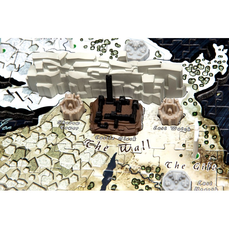 4D Cityscape Game of Thrones (GOT) 3D Mini Puzzle of