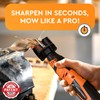 Sharp Pebble Cordless Lawn Mower Blade Sharpener – Adjustable 20°-