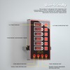 Commercial Kitchen Timer with 6 Channels, Professional LED Digital Timer
