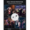2 Pairs Concert Ear Plugs, Hearprotek Reusable High Fidelity Noise