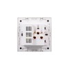 Electric Outlet with 2 Sockets and 2 USB Ports Wall