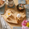 Cooksmart Hen House Lane Bamboo Breakfast Board | Hen Shaped