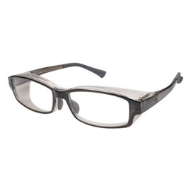 ATHLLY SAFETY SFG-007-1 High Performance Safety Glasses, Clear Gray/Clear