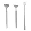 Back Scratcher, Pack of 3 Stainless Steel Telescopic Back Scratchers,