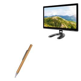 BoxWave Stylus Pen Compatible with Prechen Touchscreen Monitor B0CTKJ2YYV (24 in) - FineTouch Capacitive Stylus, Super Precise Stylus Pen - Champagne Gold