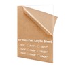 KINLINK 24x36 Plexiglass Sheets 1/8 inch-3mm Clear Acrylic Sheets, Clear