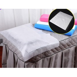 Darslyn Pillow Sheet, 19.7 x 27.6 inches (500 x 700 mm), Thin, Set of 100, Disposable Non-woven Fabric, Massage, Beauty Salon, Commercial Use, White