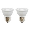 Anyray 2-LED Light Bulbs HR16 120V 5W E27 MR-16 JDR