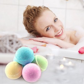 Bath Bomb Mold, Windspeed DIY Clear Hemisphere Ball Mold for Wedding Party Christmas Ball Ornaments Decor Gift - 3 Size/15 Set/30 Piece