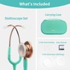 SCIAN Dual Head Stethoscope with Ear Tips, Professional Stethoscopes for