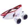 BoNew 2.5X-R Loupes Magnifier with 3W Clip On Type Head