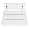 lyrlody Folding Shower Seat Wall Mounted, Foldable Shower Bench, Space-Saving