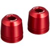 Active 60800023 Aluminum Bar End, Red, φ33-L33