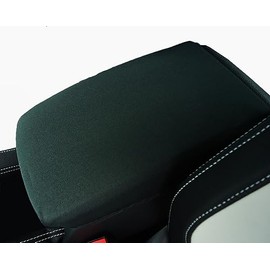 Car Console Covers Plus Fits Infiniti FX35 2009-2014 Neoprene Center Armrest Cover for Center Console Lid Made in USA Black
