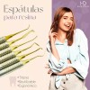 BUYBET Espatula Para Resina Compuesta Dental, Kit De 6 Pz