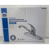 Project Source Wakebridge Chrome Single Handle Low-arc Kitchen Faucet -NEW-