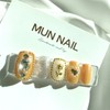 MunNail Rose Nail Tips - Lipstick / MunNail 로즈네일팁 -