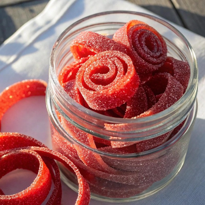 Dulces Colibri - Premium Strawberry Chamoy Belts | Dry Chamoy