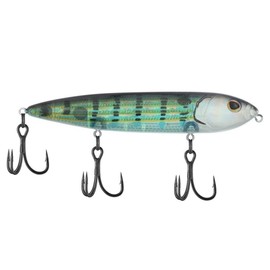 Berkley J-Walker 120 Topwater Fishing Lure, Pinfish, 5/7 oz, 120mm Topwater, Tail Weighted Design Tuned for Casting Distance, Equipped with Fusion19 Hook