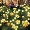 HoperBriwght Solar Lights Outdoor Waterproof, Solar Garden Light, Fairy String