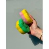 Smilly Dual Cleaning Sponge (4) - Scrubbers for Dishes and