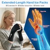 SuzziPad 2PK Hand Ice Pack for Fingers & Forearm, Arthritis
