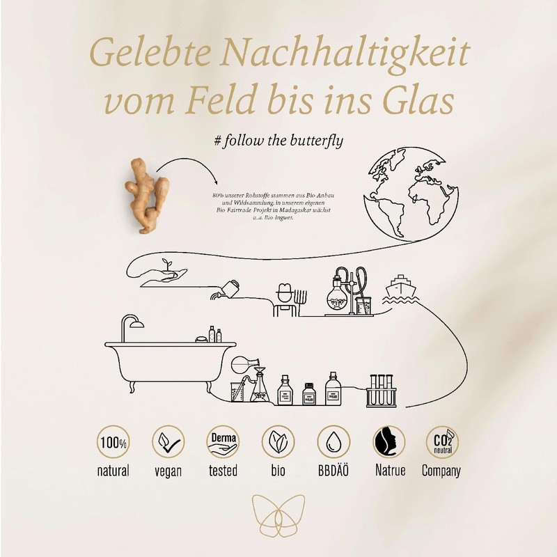 farfalla Aloe Vera Organic Care Oil - 75 ml -