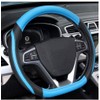 BuilLLin D Cut Steering Wheel Cover - D Shaped Flat