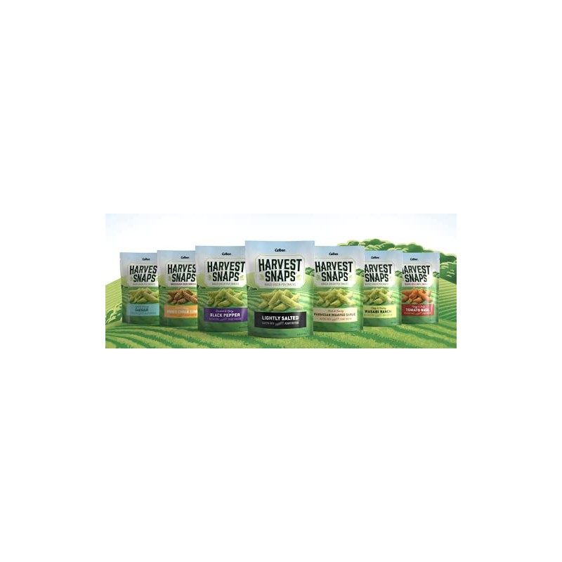 Calbee Harvest Snaps Sampler Package 7 flavors 3 oz packages