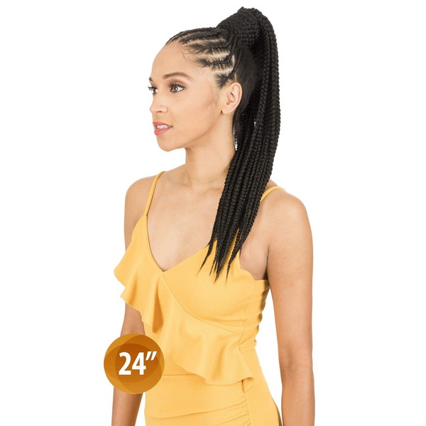 New Born Free Synthetic Hair Braid Ponytail Beautiful Box Braid