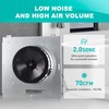 Up to 70CFM 763RLN B Unit Fan, Compatible with Nutone