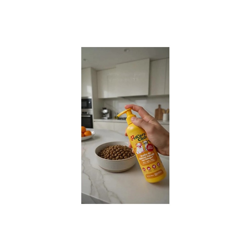 Aceite Omega 3 Para Perro Suplemento Natural De Pescado