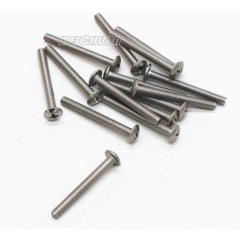 WEICHUAN 20PCS Round Unfinished Wood Cabinet Furniture Drawer Knobs Pulls