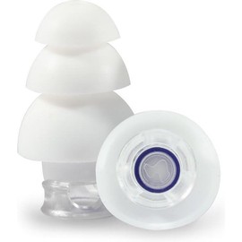 Pluggerz earplugs Music Premium Doppelpack professionelle Ohrstöpsel mit Spezial-Filter für Geräuschunterdrückung, für perfekten Musikgenuss, aus weichem Silikon, über 100mal wiederverwendbar