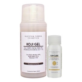 Gel Despigmentante Para Piel Morena Con Ácido Kójico Nuestra Tierra Cosmética