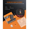 TECBEARS PLA 3D Printer Filament 1.75mm, 0.25kg Each Spool, Total