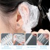 100 Pack Ear Covers for Shower, Ear Caps for Shower,
