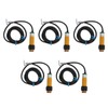 5 Pcs Infrared Photoelectric Switch Normally Open 10 To 30cm