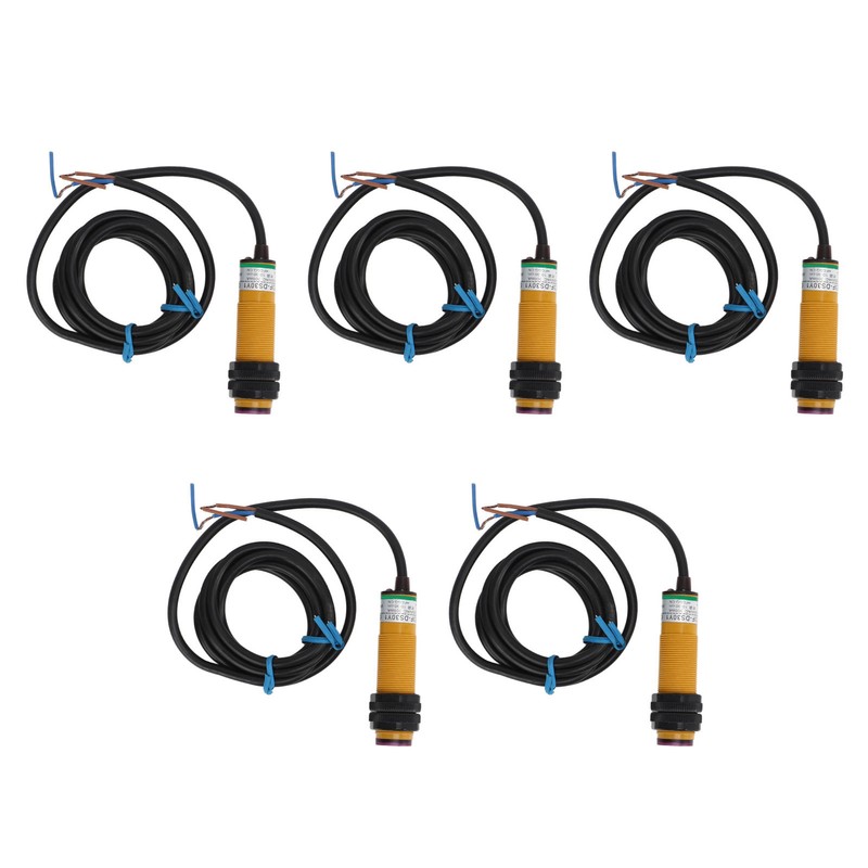 5 Pcs Infrared Photoelectric Switch Normally Open 10 To 30cm