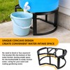 Stainless Steel Rain Barrel Stand - Fits 45/50/55 Gallon Tanks,