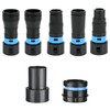 MITANSLE 7 Dust Collection Hose Adapters Kit for Home and
