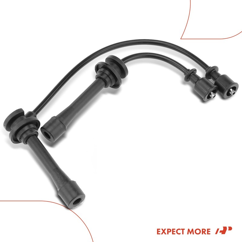 A-Premium Juego de 2 cables de bujía de encendido compatibles