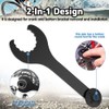 Bicycle Wrench Bottom Bracket Spanner Carbon Steel Install Removal Spanner