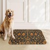 Turkish Carpet Design Dog Food Mat Absorbent Bowl Mats No