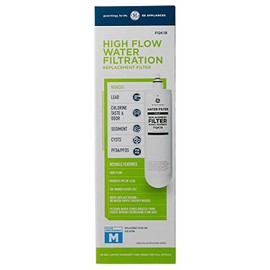 GE Single Stage Under Sink Replacement Filter, Fits GE GXK140TNN and GXULQK systems, Reduces Lead, Chlorine & Other Impurities for Better Water, Easy Install, Twist & Lock Design, FQK1R