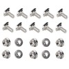 PZRT 10pcs M5 x 20mm Hammer Head Bolt T Screw,10pcs