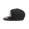 Carrot Bombing CB Throwie Black Snapback Baseball Cap Hat