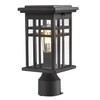 zeyu Exterior Post Light, Outdoor Pole Lantern Pillar Light Fixture