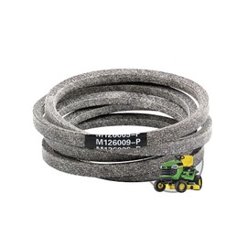 Honoyam M126009 Mower Deck Belt 1/2" x 86.4" Replacement for John-Deere M45254 LT155 LT165 Murray 037X80MA, 37X80, 37X80MA,Cub Cadet 754-0018 754-3005 754-3018 754-3027 954-3005