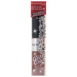 Rimmel Glitz Glow Eye Color 002 Red, 0.1 oz (4.0 g), Eyeshadow, 0.1 oz (4 g)